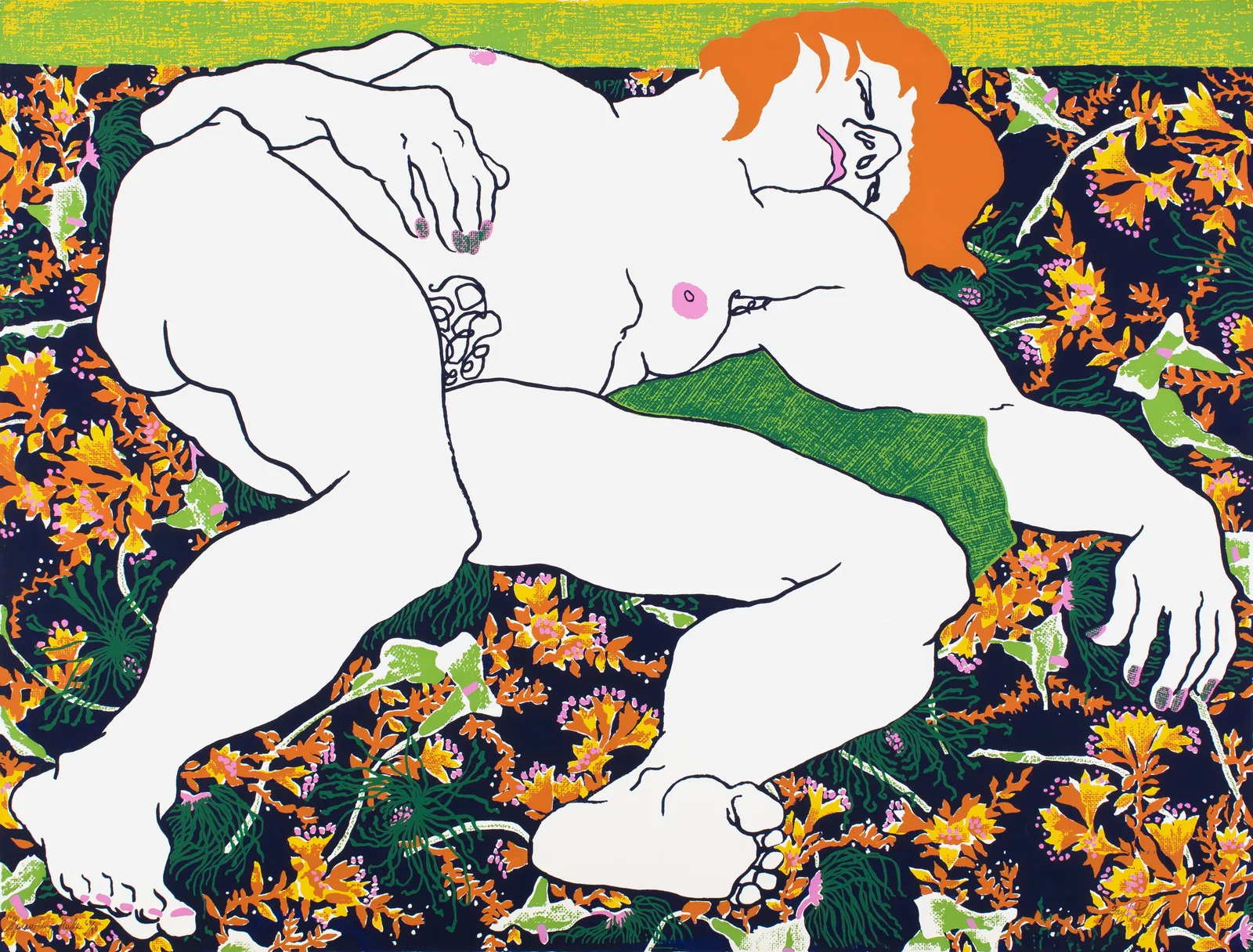 Sprawling Nude