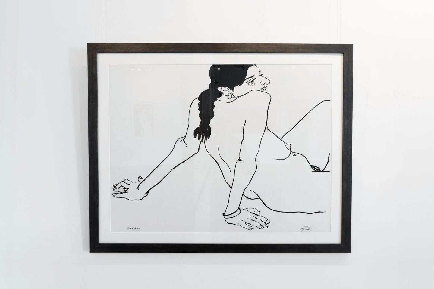 Installation view of Languid Time at Echo Arts, Bozeman