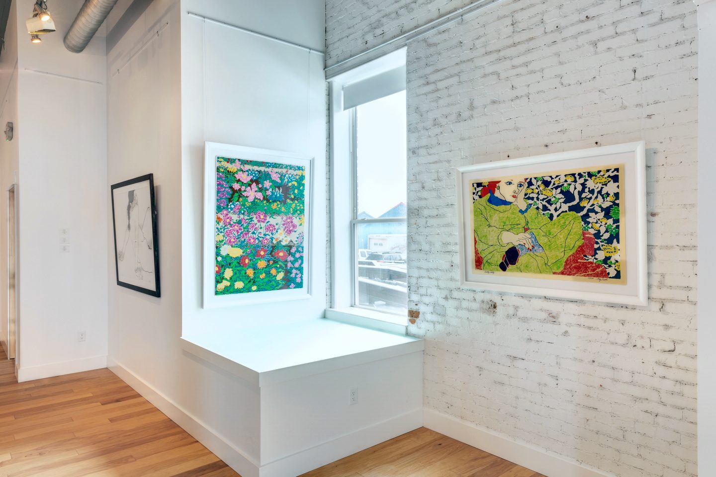 Installation view of Languid Time at Echo Arts, Bozeman
