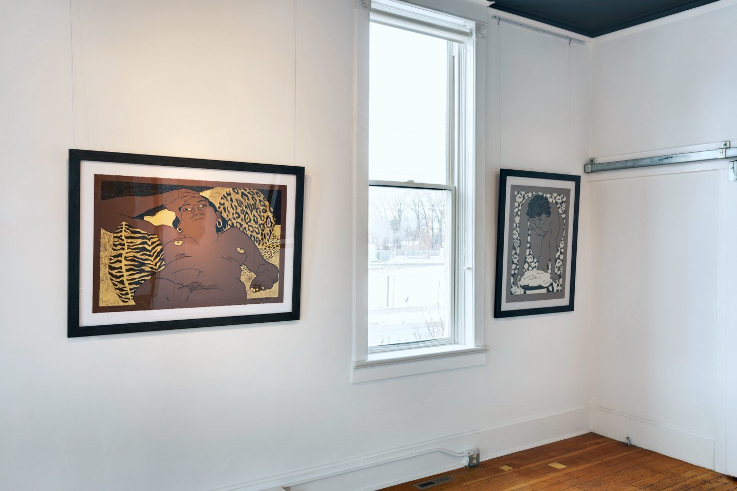 Installation view of Languid Time at Echo Arts, Bozeman
