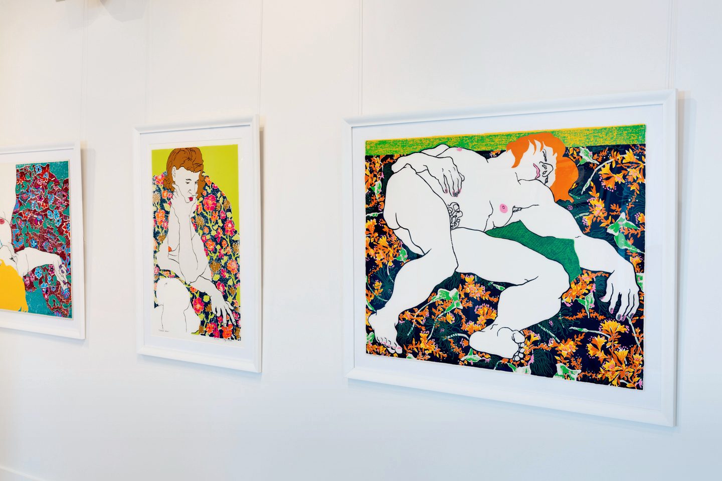 Installation view of Languid Time at Echo Arts, Bozeman