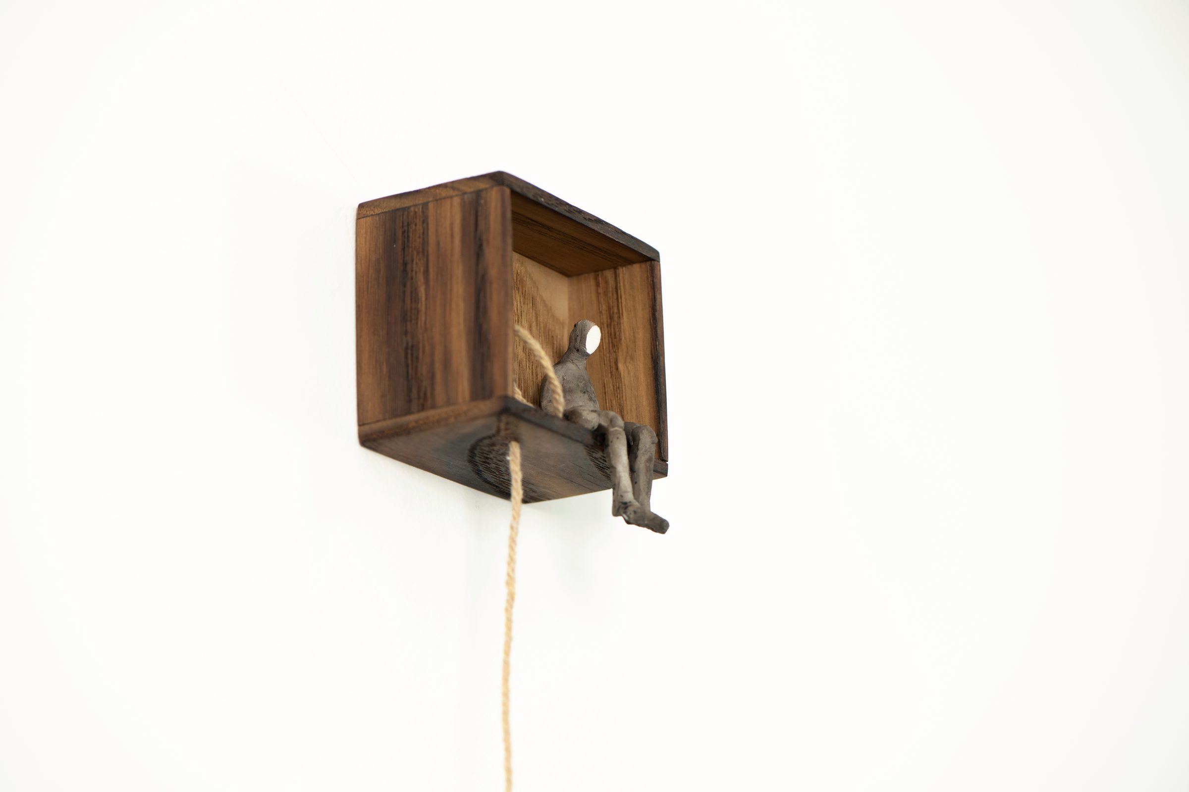 Installation view of Echoes of Home at Echo Arts, Bozeman