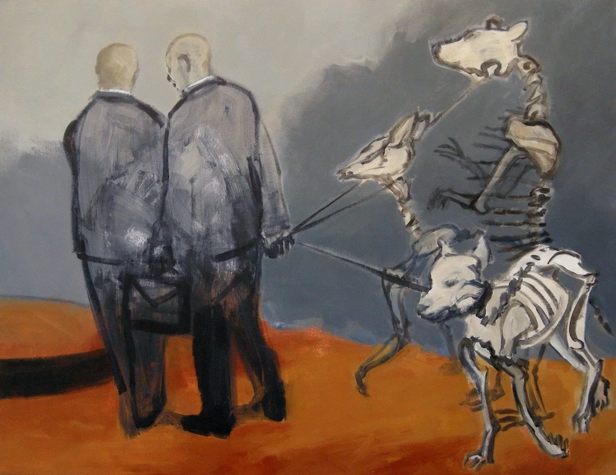 Three Pale Figures Were Led Forth