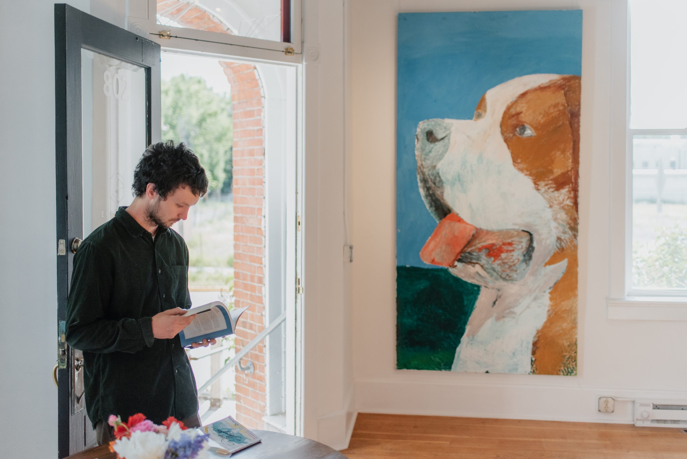 Installation view of Deep Thoughts and Cool Memories at Echo Arts, Bozeman