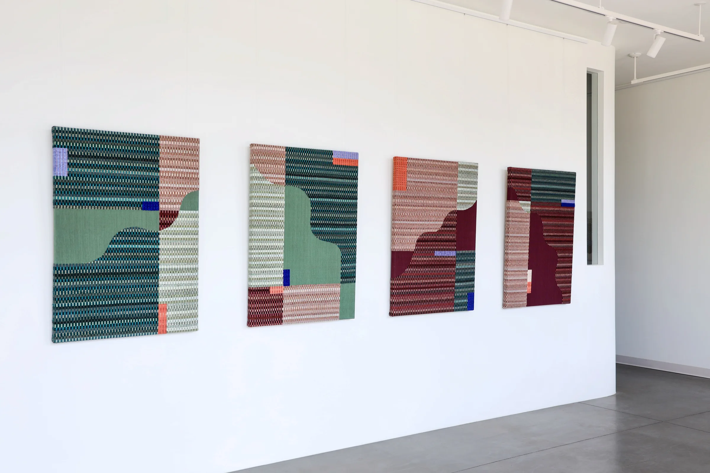Installation view of Repetitive Nature at Echo Arts, Bozeman
