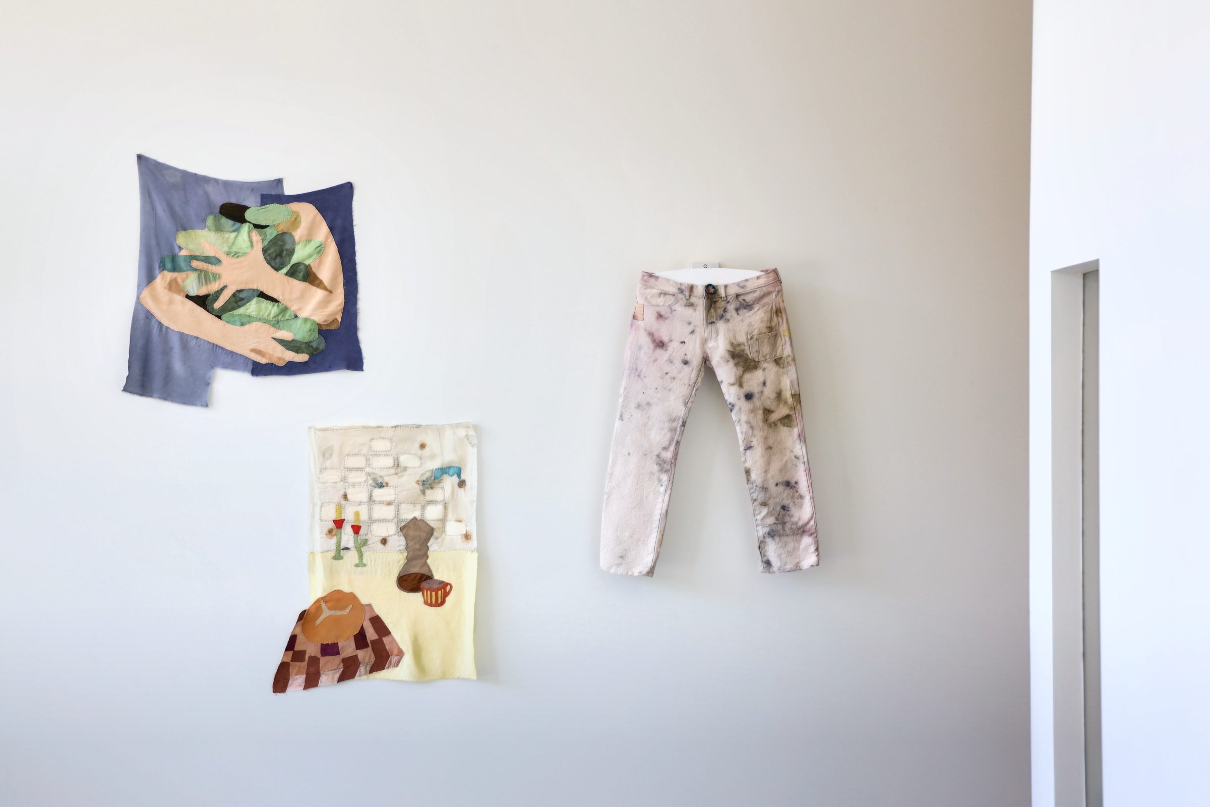 Installation detail — Flower Picker's Vest
