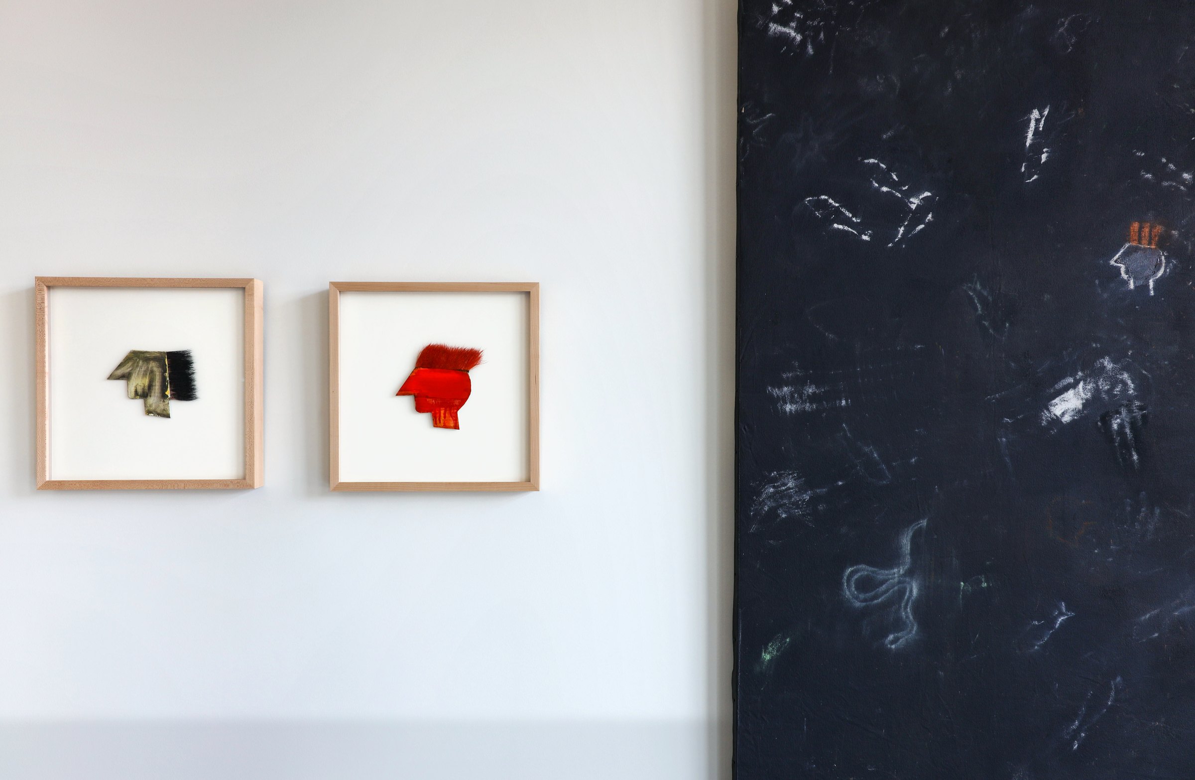 Installation view of Watching from the Inside at Echo Arts, Bozeman