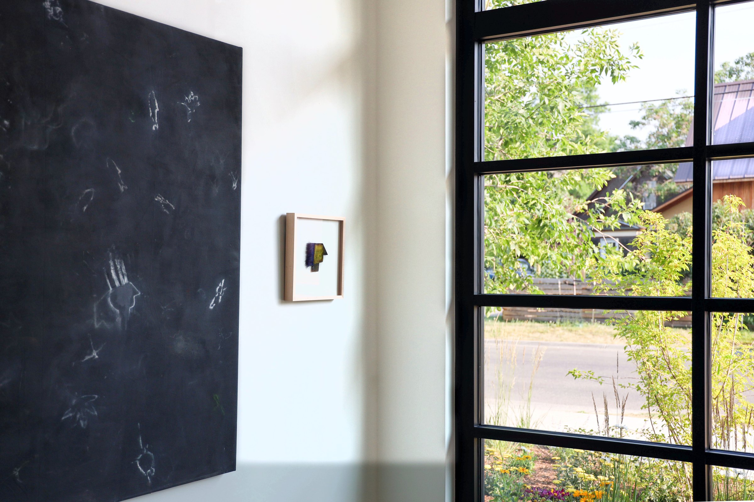 Installation view of Watching from the Inside at Echo Arts, Bozeman